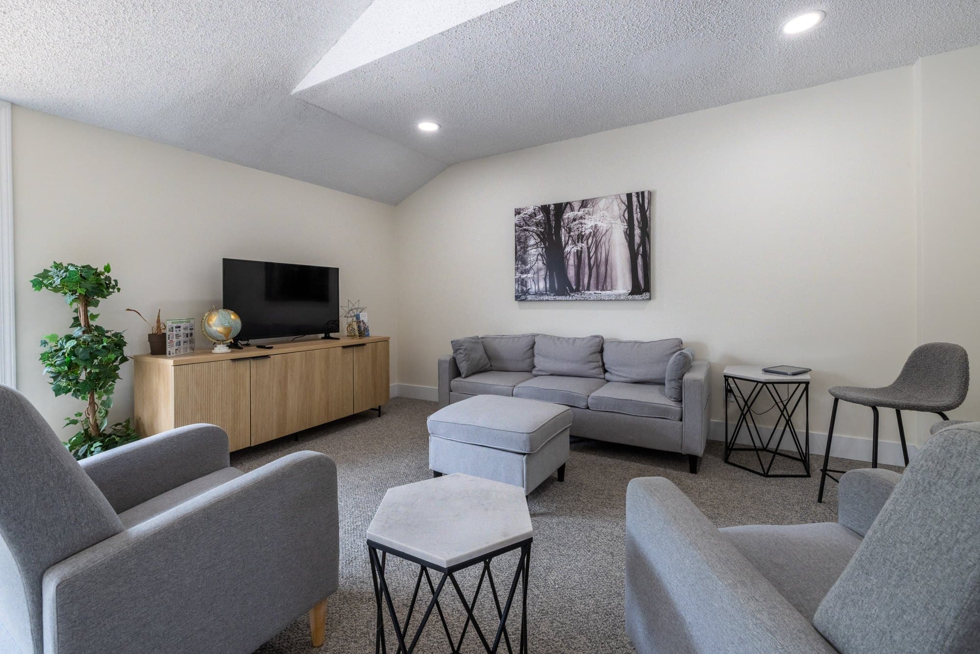 The resident lounge